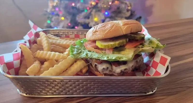Crispy golden fries served alongside The Original burger